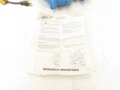 Monarch WS 30A Cast Iron Submersible Sewage Sump Pump with Float 2"NPT 115V