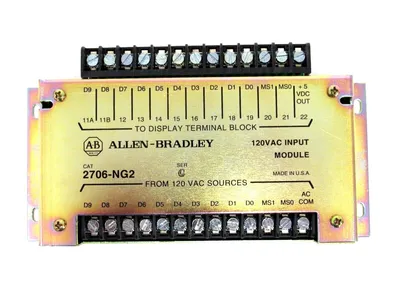 NEW ALLEN BRADLEY 2706-NG2 INPUT CONVERTER SER.C 2706NG2