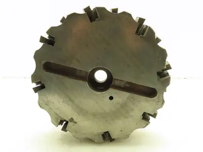RK Tool Dijet SMC8.024-11020L Indexable Face Mill 24-Insert Triple Cutter 8" RH