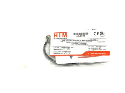New | in-Stock HTM Sensors Long Square Proximity Sensor 3mm Range PNP, NO, 07-2221 Proximity Sensors Michigan US | Maverick Industrial Sales #1398242