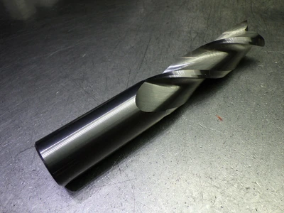 Made In USA 1" 3 Flute Carbide SQ Endmill 1" Shank SP-170-3108/170-3100 (LOC512)