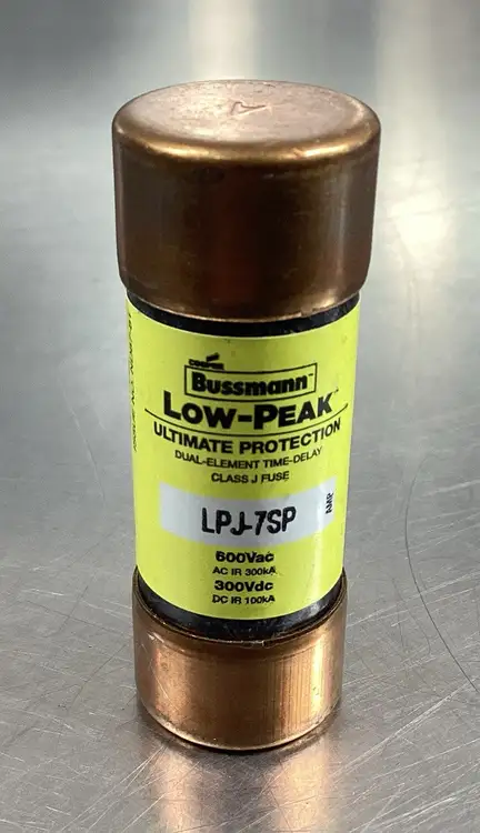 Used Bussmann LPJ-7SP Fuses | Palmetto Automation #1156144
