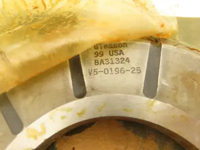 Gleason Works V5-0196-25 Work Holding Adapter Beveled Plate  6-3/8" OD x 3" ID