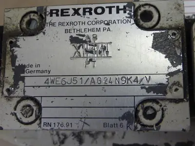 USED REXROTH 4WEM22U606A624N9TK4V