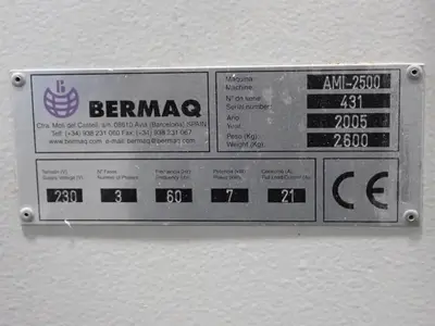USED 2005 BERMAQ AMI2500