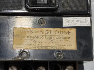 USED WESTINGHOUSE F3090