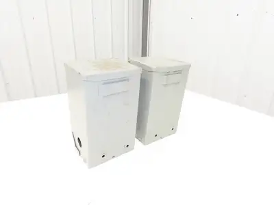 HS1F1B Hevi-Duty Industrial Transformer 1KVA HV 240/480 LV 120/240 1PH Lot of 2