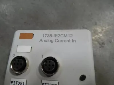 Allen Bradley 1738-IE2CM12 ArmorPoint Analog Input Module Series A Used