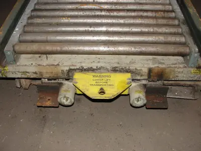 SPC5292  Material Handling Equipment scissor lift table, 2000 lbs. Southworth 46" x 36" platform