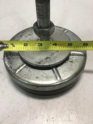 USED METAL FABRICATOR LEVELING PAD