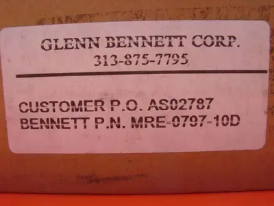 NEW GLENN BENNETT MRE-0707-10D