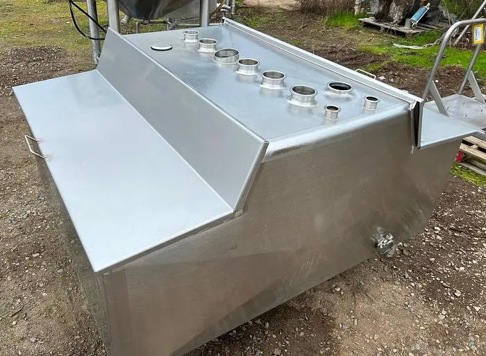 Tank, 225 Gallon, Stainless Steel, Rectangular Balance Tank #S744989