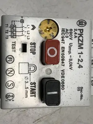 USED KLOCKNER MOELLER PKZM1-2.4