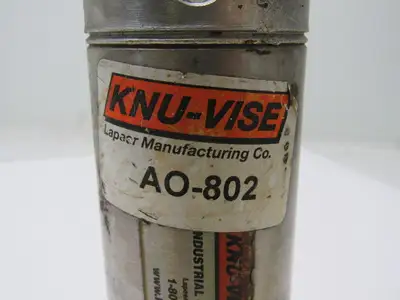 KNU-VISE AO-802 800lb hold down clamp Pneumatic Cylinder 2" Bore X 3" Stroke