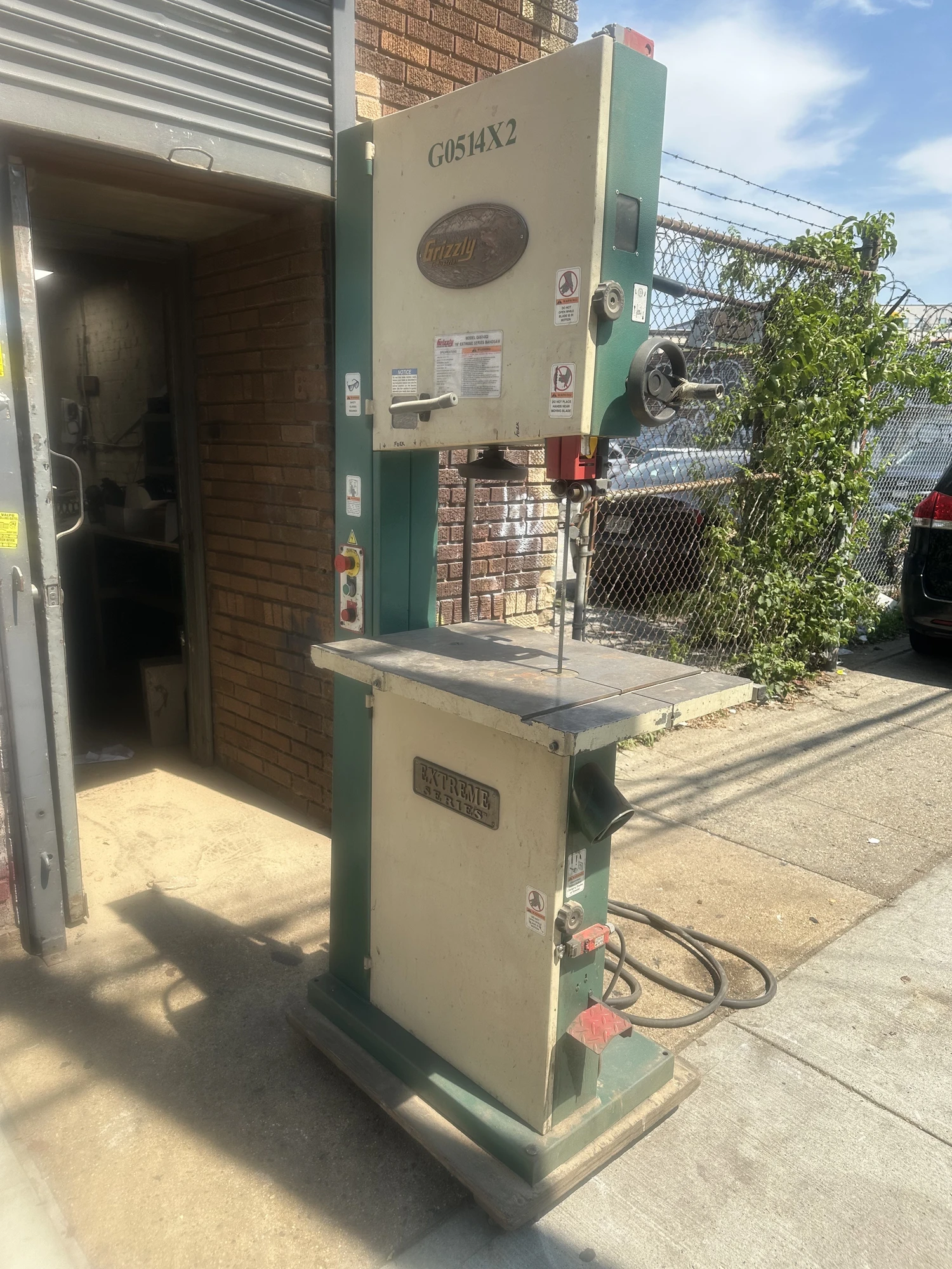USED 2005 GRIZZLY G0514X2