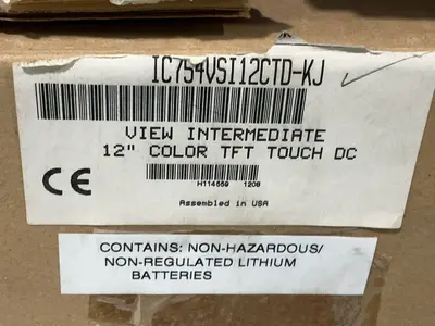 New | in-Stock GENERAL ELECTRIC IC754VSI12CTDKJ Automation Control (HMI) Ohio US | HGR 24 #1357298