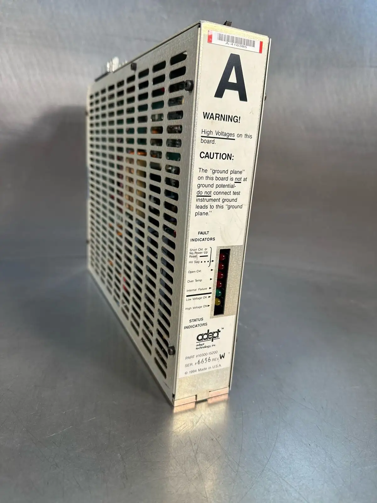 Adept Technology 10300-15200 Control Module A REV. W (8.5.3)