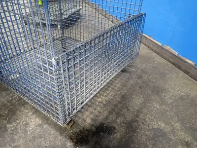 48" X 46" X 42" Collapsible Wire Basket