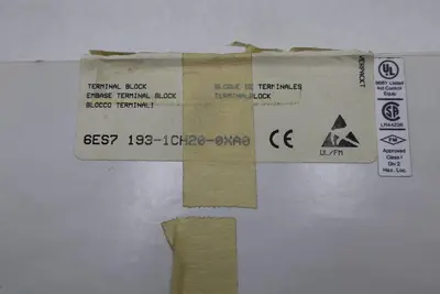 SIEMENS 6ES7 193-1CH20-0XA0 BLOCK TERMINAL MODULE STOCK 2014