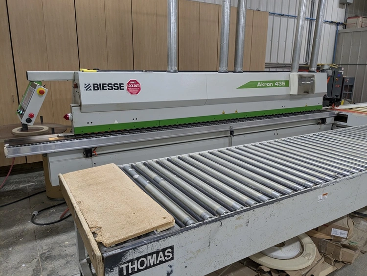 Used 2013 BIESSE AKRON 435 Edge Banders Ontario CA | Aldan Woodworking Machinery #1252648