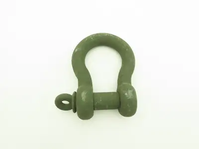 WLL 25T Ton 1-3/4" Steel Anchor Shackle 2" Screw Pin Military Surplus
