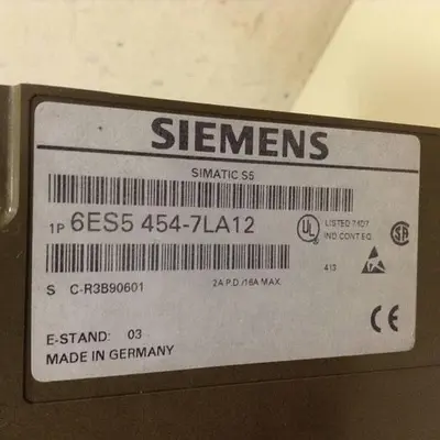 USED SIEMENS 6ES5 454-7LA12