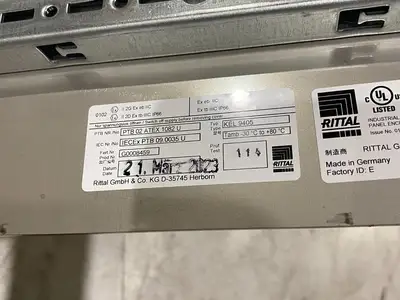 New | in-Stock RITTAL KEL 9405.600 STAINLESS STEEL ENCLOSURE 600X600X210MM Electrical Boxes | Maverick Industrial Sales #1119760