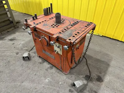 1-1/4" STEINWEG MODEL #B32 REBAR, ROD & BAR ROTARY BENDER: STOCK #18763