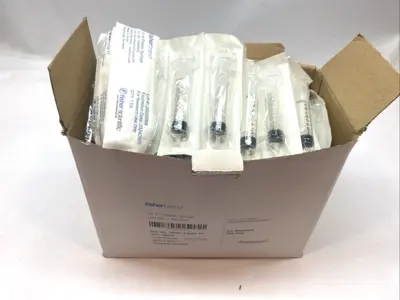 USED FISHER SCIENTIFIC 10 ML LUER SLIP SYRINGE