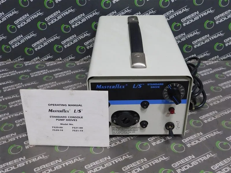 Cole Parmer 7520-10 MasterFlex L/S Standard Drive Peristaltic Pump New