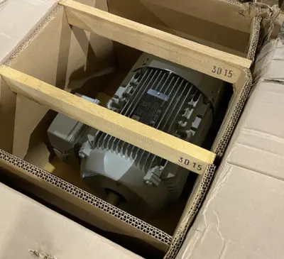 USED SIEMENS NEMA PREMIUM® AC MOTOR 10HP TYPE GP100A 3-PHASE