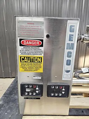 Used Gemco Double Cone Blender, 8 qt Lab Blender