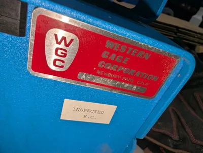 Western Gage Corporation AEC-12M-60#283 Dimensional Gauge Used