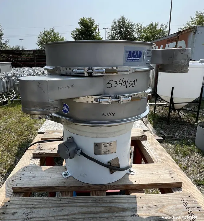 Used SWECO ZS24S444P Circular Screeners Illinois US | Aaron Equipment 14 #84208