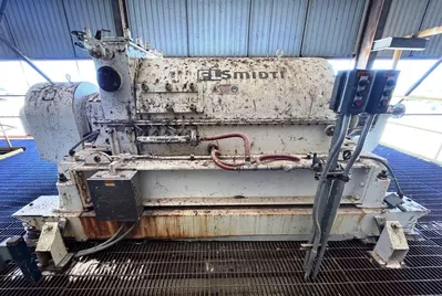 (3) Bird 36 x 72 solid bowl decanter centrifuges, 316SS.