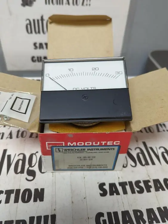 New | in-Stock WESCHLER 195-68-330 Meters - Misc | Surplus Asset Holdings #1206876