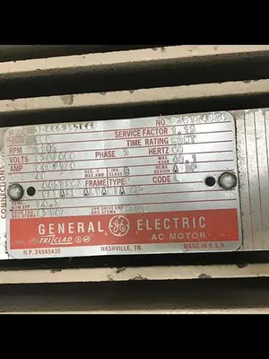 USED GENERAL ELECTRIC 5K445JS366P