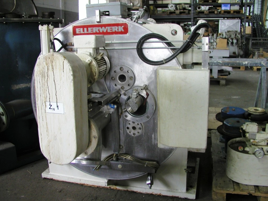 Ellerwerk 936H peeler centrifuge, 316SS.