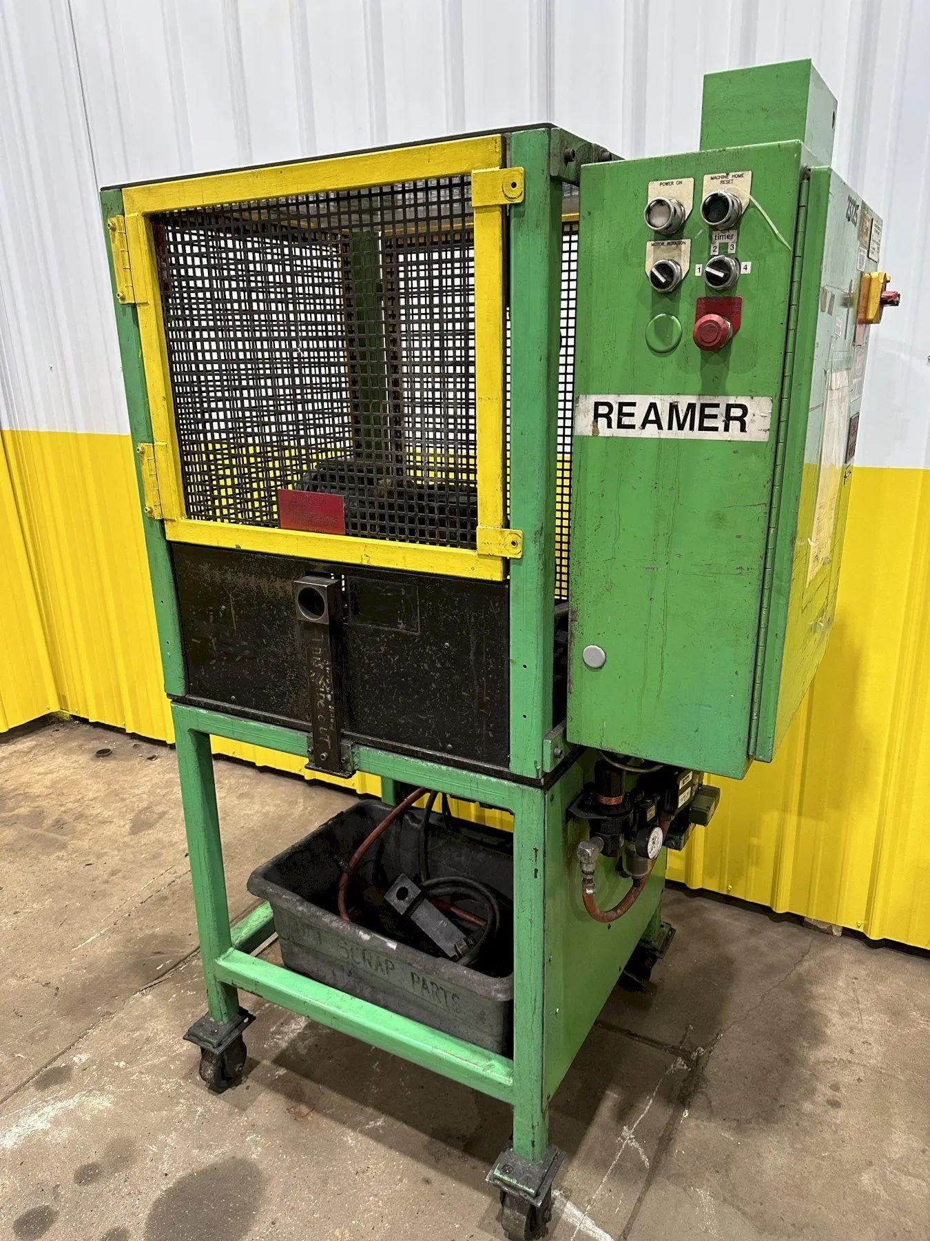 2.5" JR AUTOMATION TUBE DEBURRING & ID CHAMFERING MACHINE: STOCK #19033