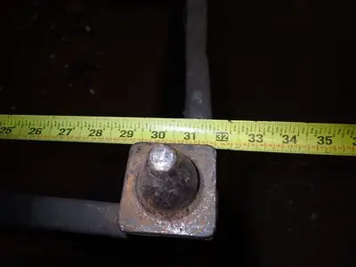 33 1/2" X 29 1/2" X 16 1/2" Id Steel Tub-