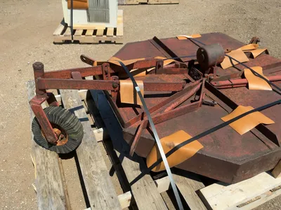 Covington Model V5 5’ 3-point Brush Cutter, S/N: 18298, no flat caster tire, 3-point linkage not bol...