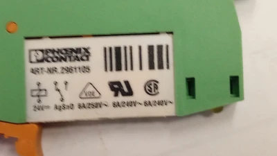 USED Phoenix Contact PLC-BSC-24DC/21 Socket w/ 2961105