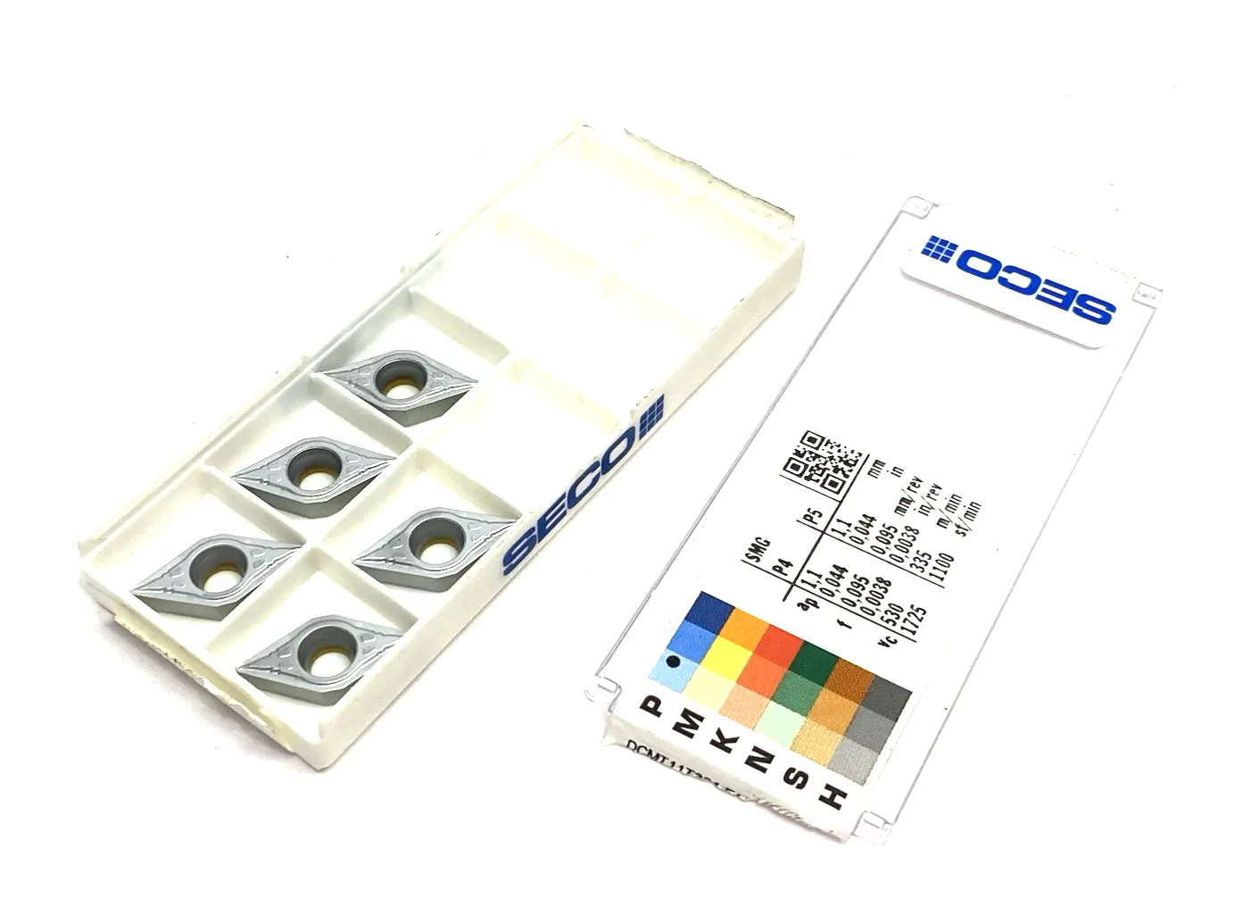 USED SECO DURATOMIC TURNING INSERT DCMT32.51-F1 TP2501