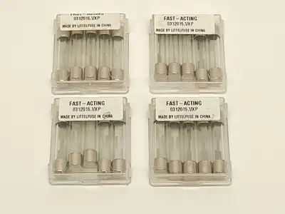 NEW LITTELFUSE FAST-ACTING FUSE 15A 32VAC