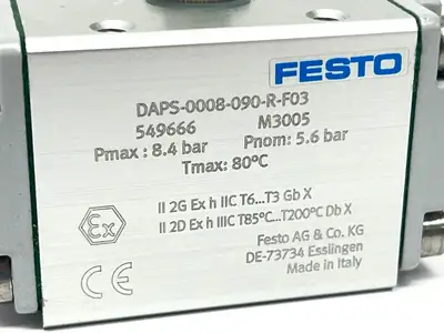 DAPS-0008-090-R-F03 | Festo  Quarter Turn Actuator 549666 - New Other