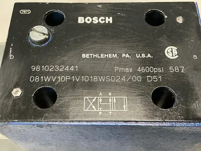 USED BOSCH 081WV10P1V1018WS024/00D51