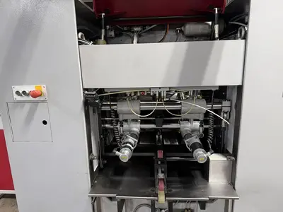 USED 2007 MULLER MARTINI MERIT-S THREE KNIFE TRIMMER