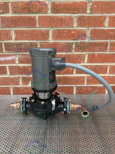 Used GRUNDFOS TP 40-160/2 U-G-Z-BUBE INLINE PUMP W/ BALDOR .75 HP MOTOR Pumps | Equipment Lab #486550