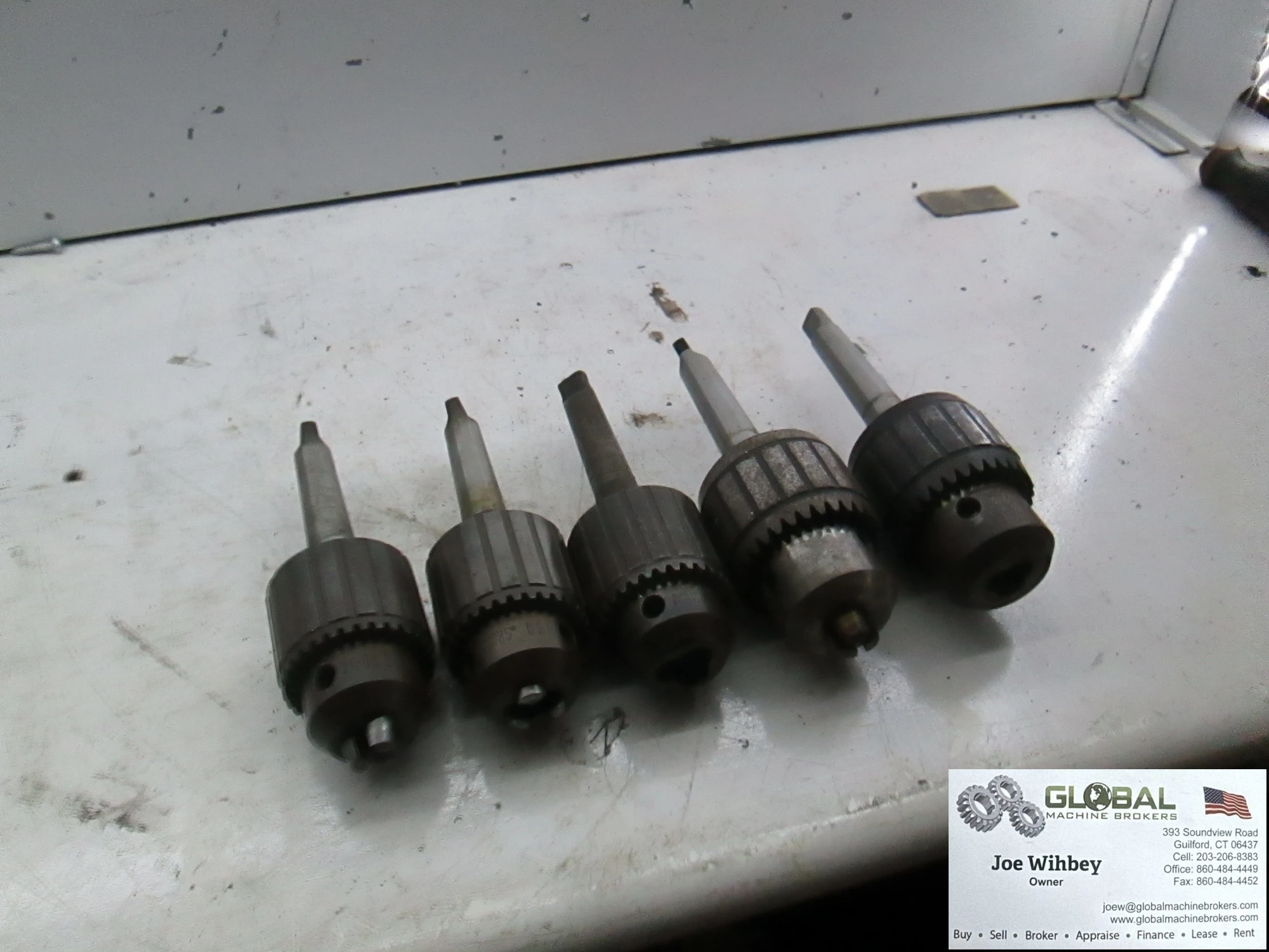 Lot Of Jacobs 1/2" Max Drill Chucks See Description