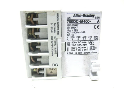 USED ALLEN BRADLEY 700DC-M400